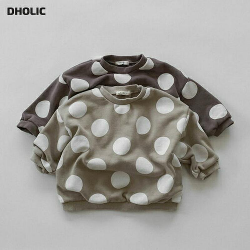 【新作10%OFF】コインドットパターンスウェット・u05182 キッズ【3~8才】【tops】【トップス スウェット トレーナ