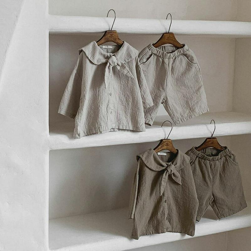 【新作10%OFF】スカーフネックトップス&パンツSET・u05170 キッズ【3~8才】【set】【セットアップ setup 