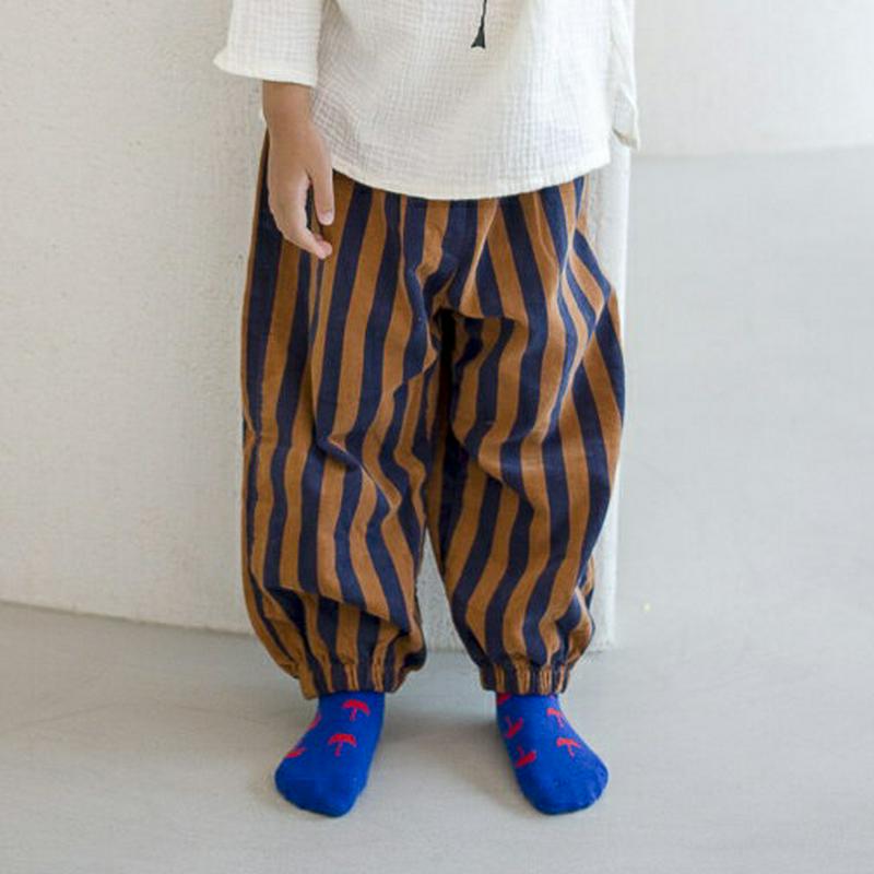 【新作10%OFF】ストライプコーデュロイジョガーパンツ・u05136 キッズ【3~8才】【pt】【ボトムズ パンツ ズボン ロ