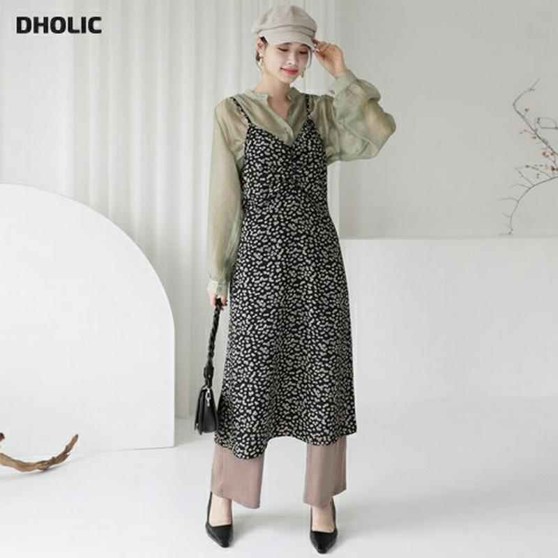 【新作10%OFF】ギャザーフローラルキャミワンピース・全2色・t63842 レディース【ops】【ワンピース ロング ロングワ