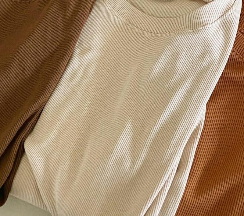 【新作10%OFF】リブTシャツ・全5色・t60653 レディース【tops】【韓国 ファッション トップス Tシャツ リブ ラ