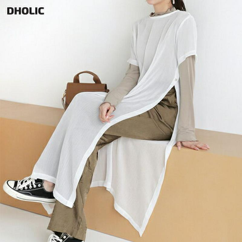 【新作10%OFF】シアーロングワンピース・全2色・t63837 レディース【ops】【ワンピース ロング ロングワンピース ス