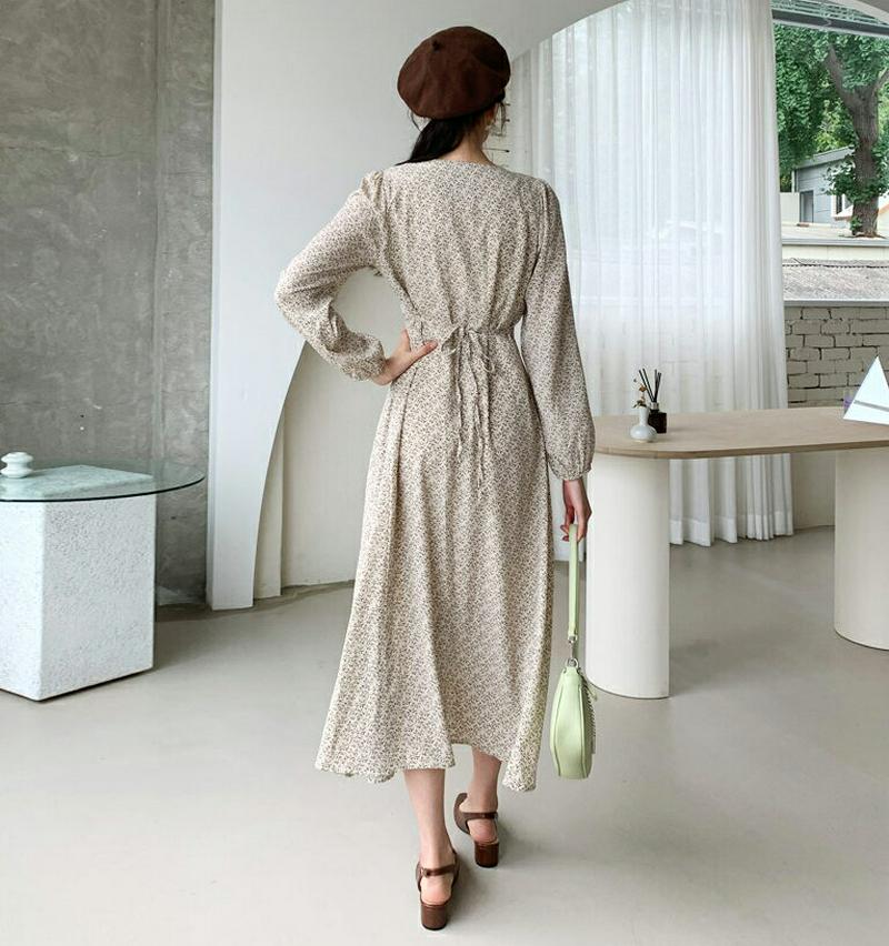 【新作10%OFF】フローラルワンピース・全2色・t60664 レディース【ops】【韓国 ファッション ワンピース ロングワン