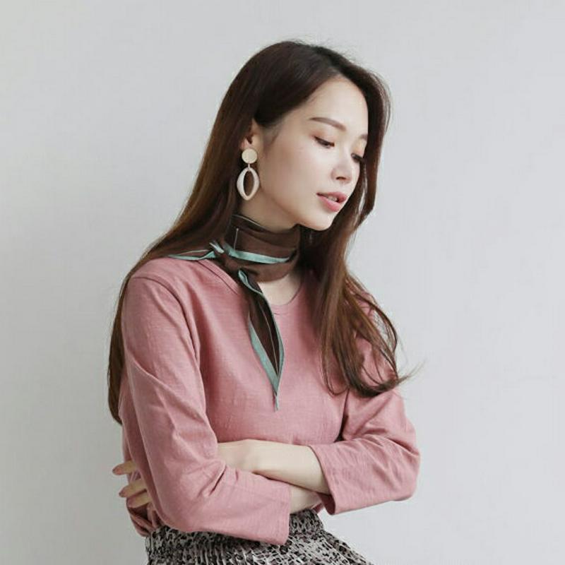 【新作10%OFF】7分丈ラウンドヘムTシャツ・全5色・b63884 レディース【tops】【トップス Tシャツ 七分丈 七分袖
