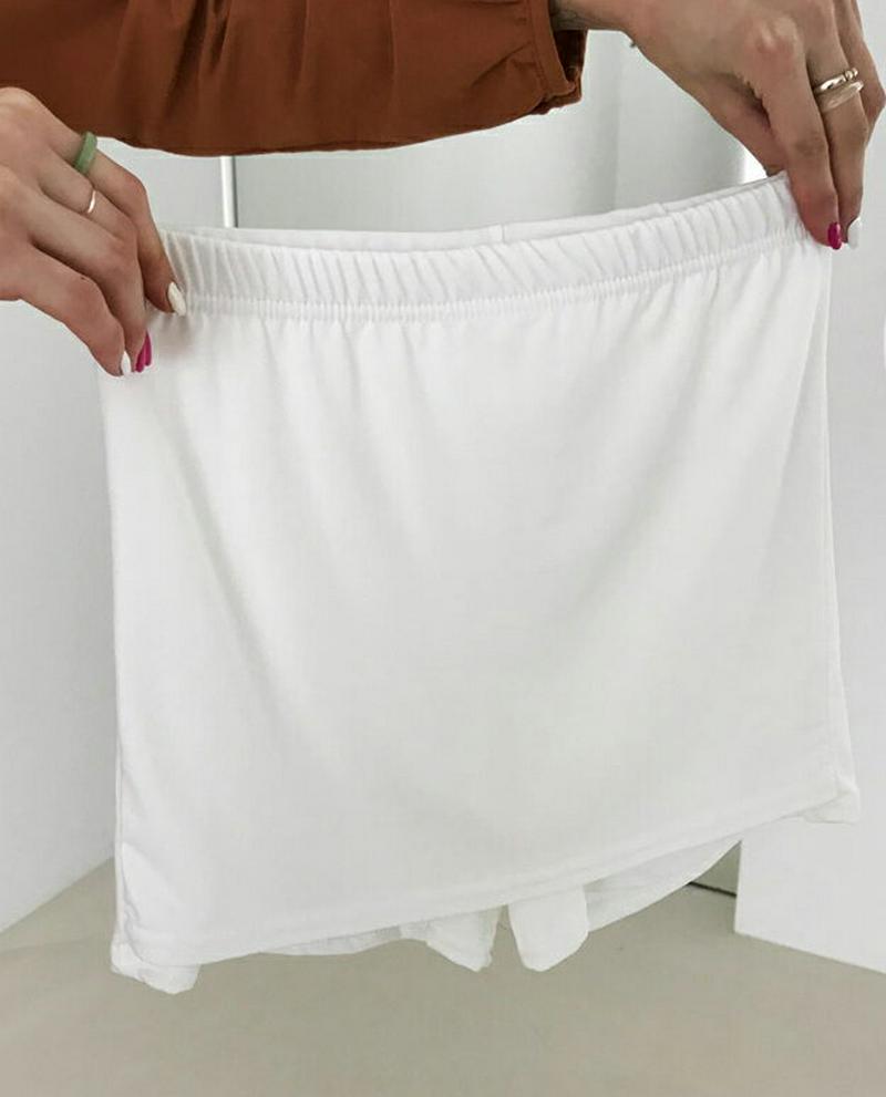 【新作10%OFF】キュロットインナーパンツ・全3色・b60625 レディース【acc】【韓国 ファッション インナー インナー