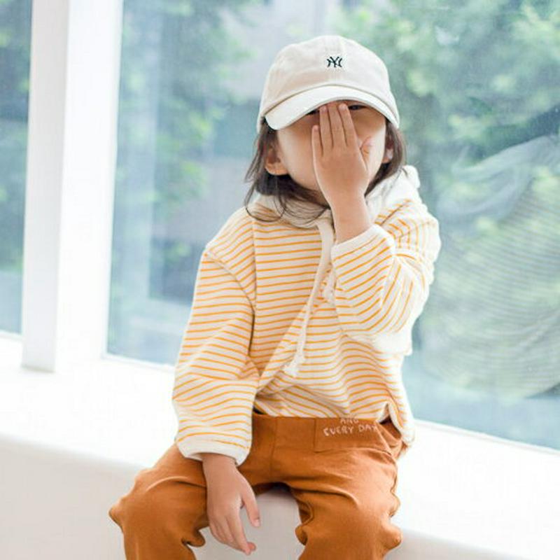 【新作10%OFF】ボーダーツートーンフーディ・u05124 キッズ【3~8才】【tops】【トップス フーディー フード 長袖