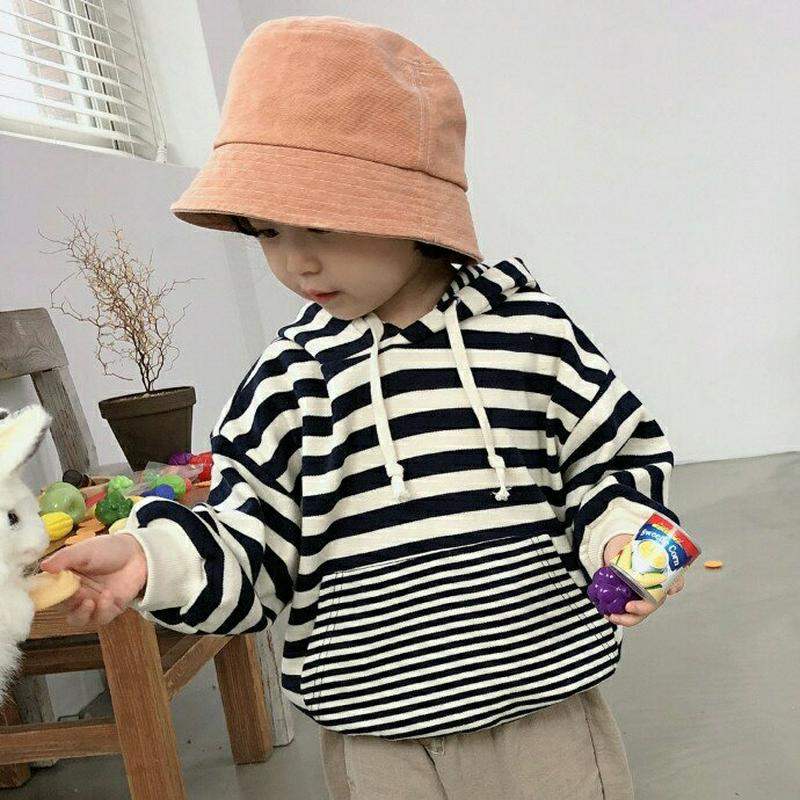 【新作10%OFF】ミックスボーダーフーディ・u05057 キッズ【3~8才】【tops】【トップス フーディ フード ボーダー