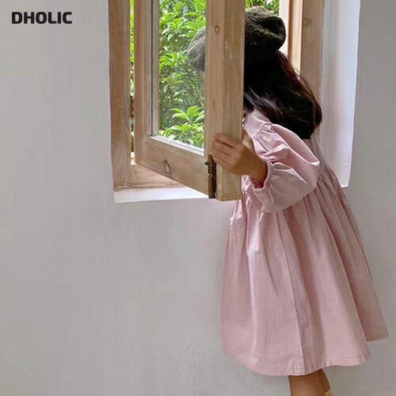 【新作10%OFF】フリルポイントスクエアネックワンピース・u05044 キッズ【3~8才】【ops】【ワンピース ミディワンピ