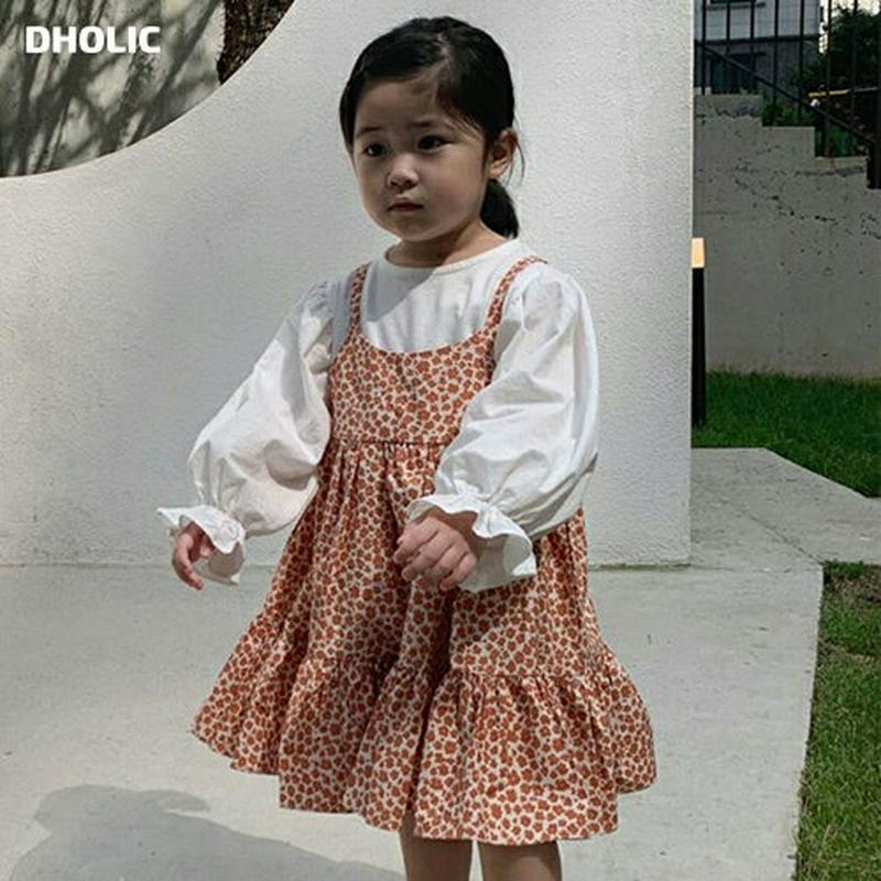 【新作10%OFF】パターンキャミソールワンピース・u05144 キッズ【3~8才】【ops】【ワンピース ロングワンピース キ