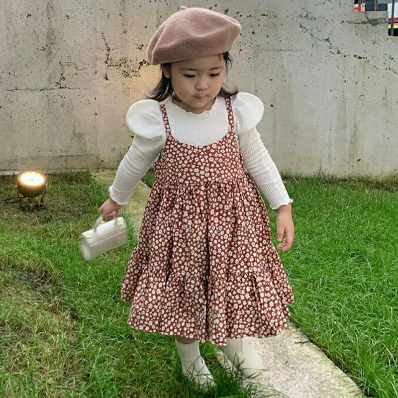 【新作10%OFF】パターンキャミソールワンピース・u05144 キッズ【3~8才】【ops】【ワンピース ロングワンピース キ