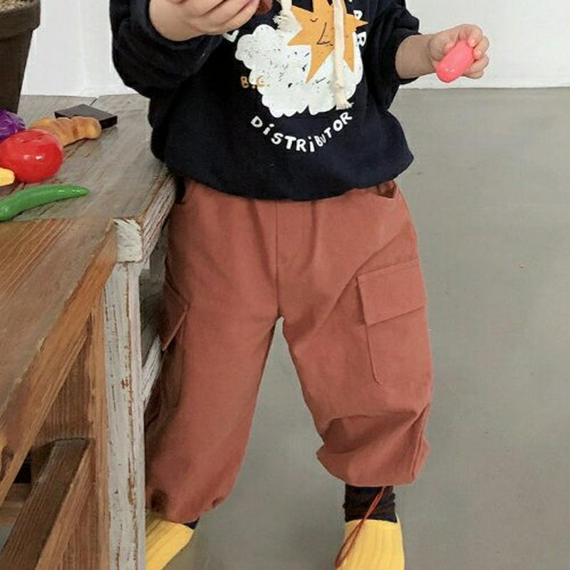 【新作10%OFF】ドローコードヘムパンツ・u05055 キッズ【3~8才】【pt】【ボトムズ パンツ ズボン ロングパンツ 長