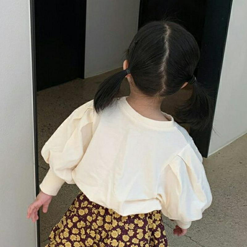 【新作10%OFF】ボリュームスリーブスウェット・u05142 キッズ【3~8才】【tops】【トップス スウェット ボリューム