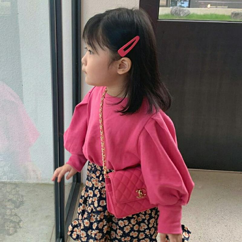 【新作10%OFF】ボリュームスリーブスウェット・u05142 キッズ【3~8才】【tops】【トップス スウェット ボリューム