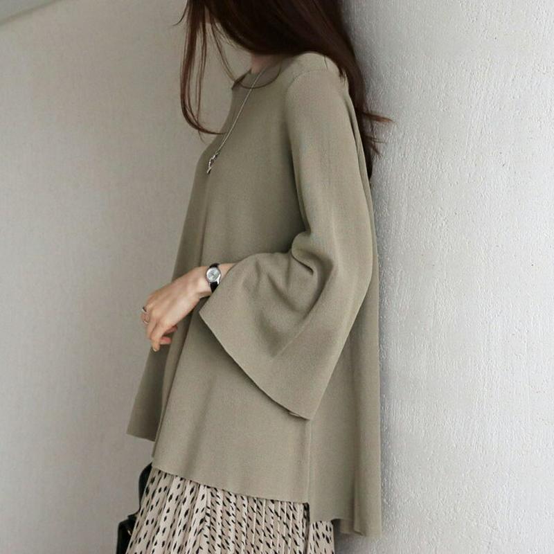 【全商品10%OFF】ボートネックアンバランスニット・全5色・b63740 レディース【tops】【韓国 ファッション トップス