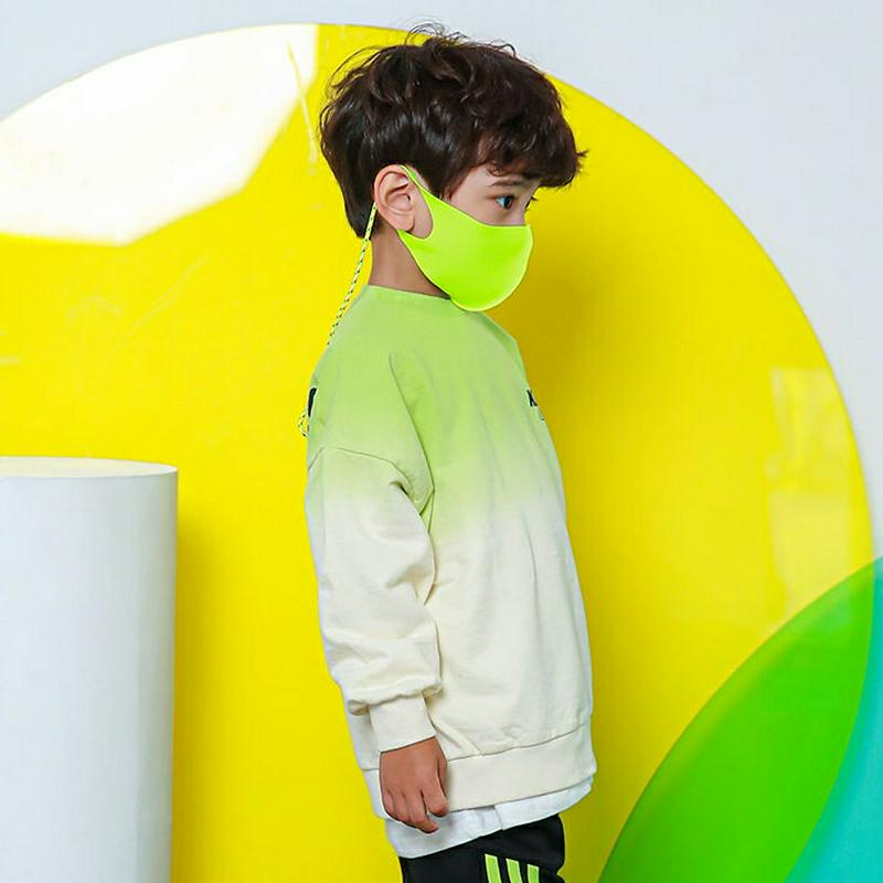レタリンググラデスウェット・u05026 キッズ【3~8才】【tops】【トップス スウェット レタリング グラデ グラデーショ