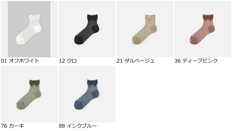 【全品送料無料★〜6/11 23:59迄】【あす楽】【靴下屋】 ゴム口レースオールシアーショートソックス / 靴下 タビオ Tabio くつ下 ショート レディース 日本製