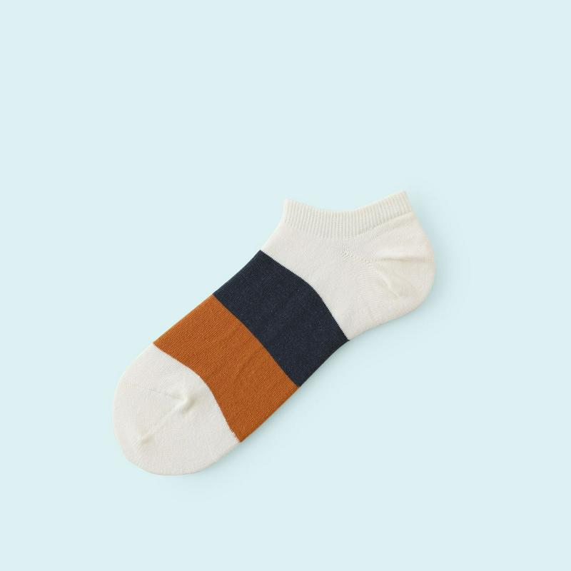 【あす楽】【公式 Mighty Soxer】メンズ 太切替スニーカー用ソックス / 靴下屋 靴下 タビオ マイティソクサー くつ下 メンズ 日本製