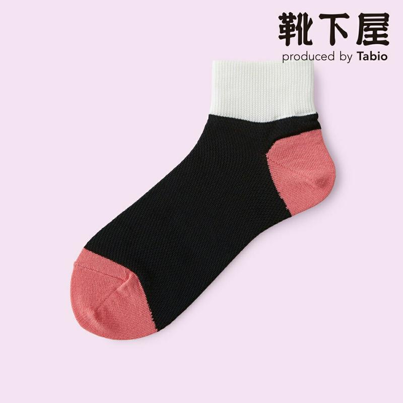 【全品送料無料★〜6/11 23:59迄】【クーポンで3足1,100円】【Mighty Soxer】 三面切替メッシュショートソックス / 靴下屋 3pairs 靴下 タビオ マイティソクサー くつ下 ショート レディース 日本製