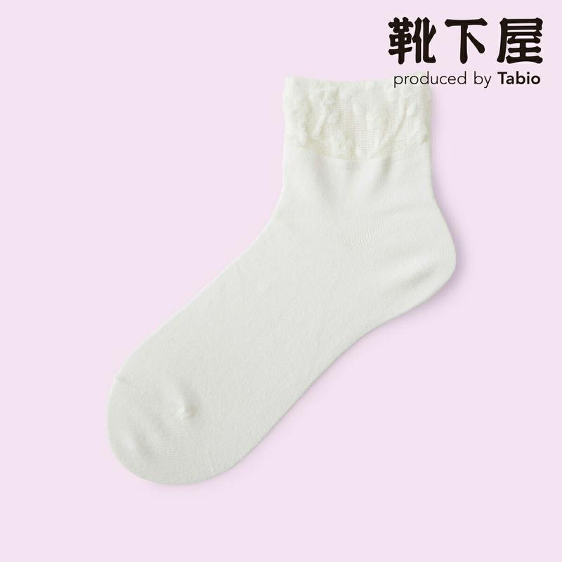 【クーポンで3足￥1000】【Mighty Soxer】 トップチュールレースショートソックス / 靴下屋 3pairs 靴下 