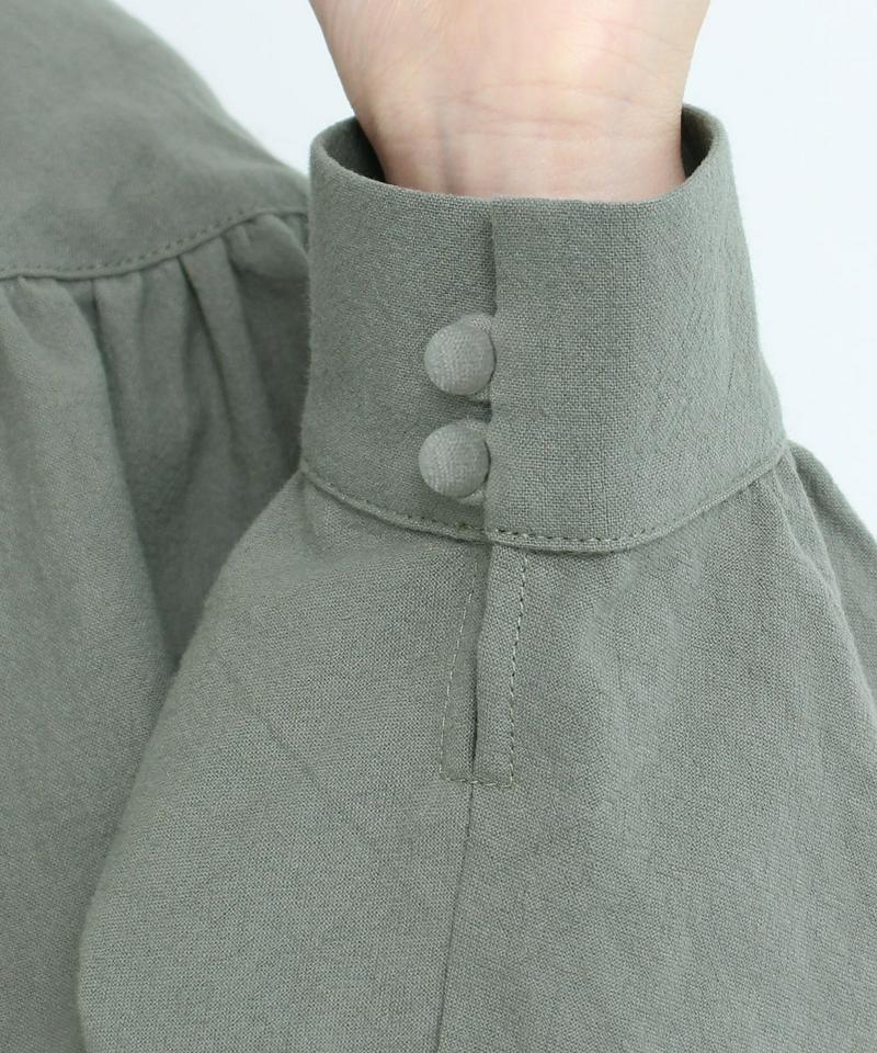 【WEB/一部店舗限定】eiπe 山葡萄刺繍　2WAYギャザーブラウス（eiπe）