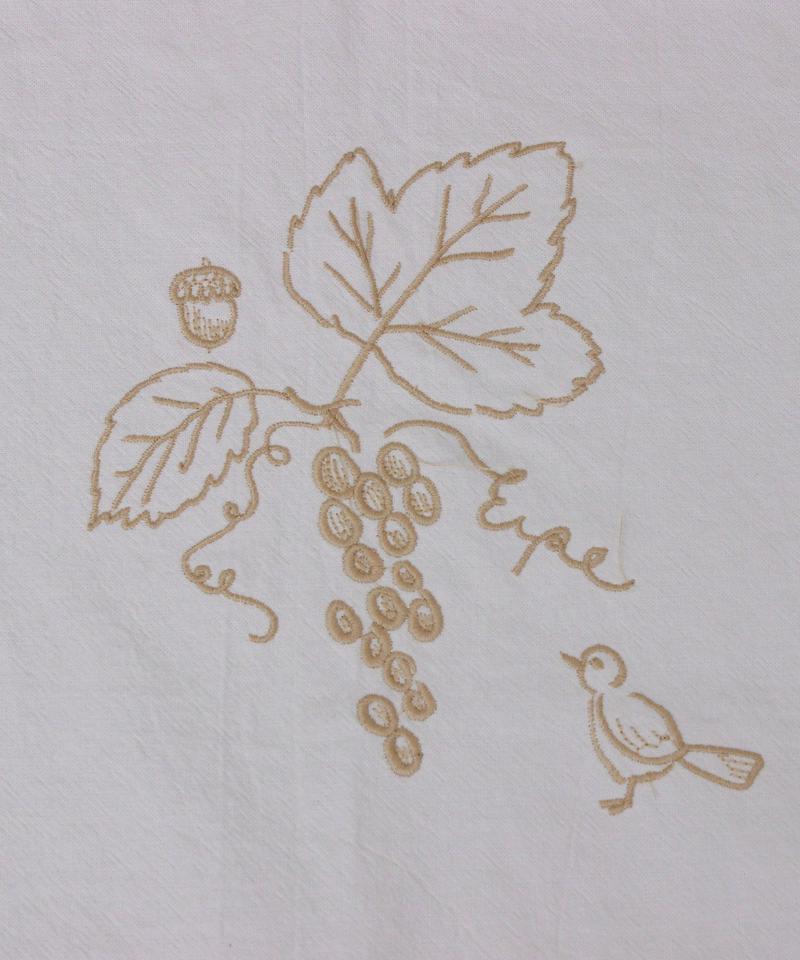 〇eiπe 山葡萄刺繍 ドロワーズパンツ（eiπe）