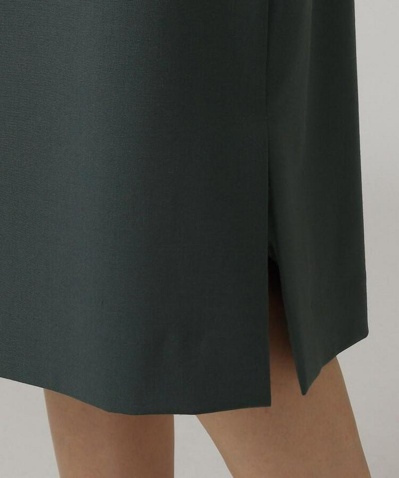 トスカーナブリーゼストレッチ袖フレアワンピース