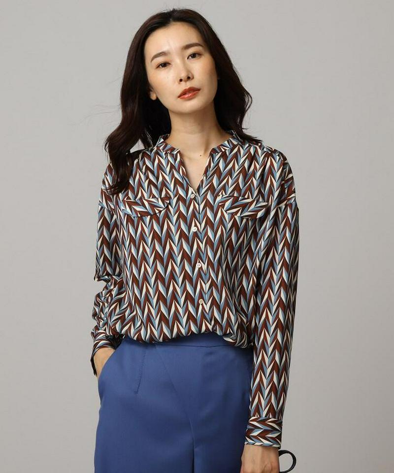 ラッティーアロープリントブラウス