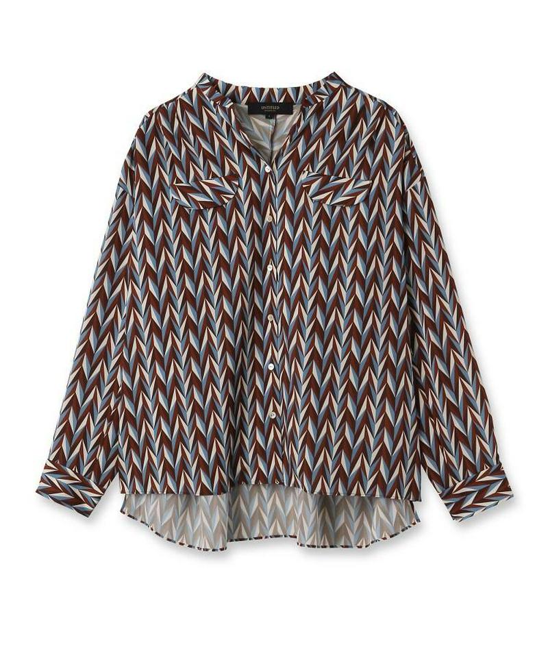 ラッティーアロープリントブラウス