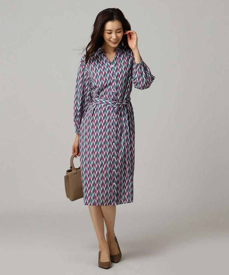 ラッティーアロープリントワンピース