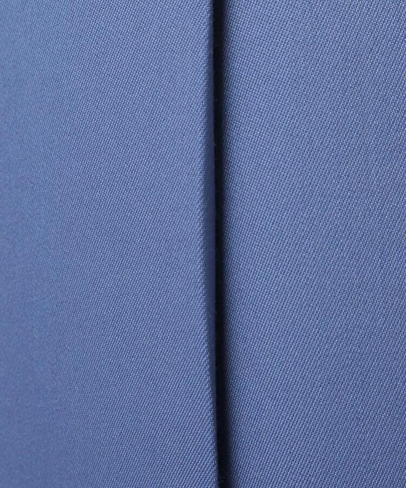 ウール混タックフレアスカート