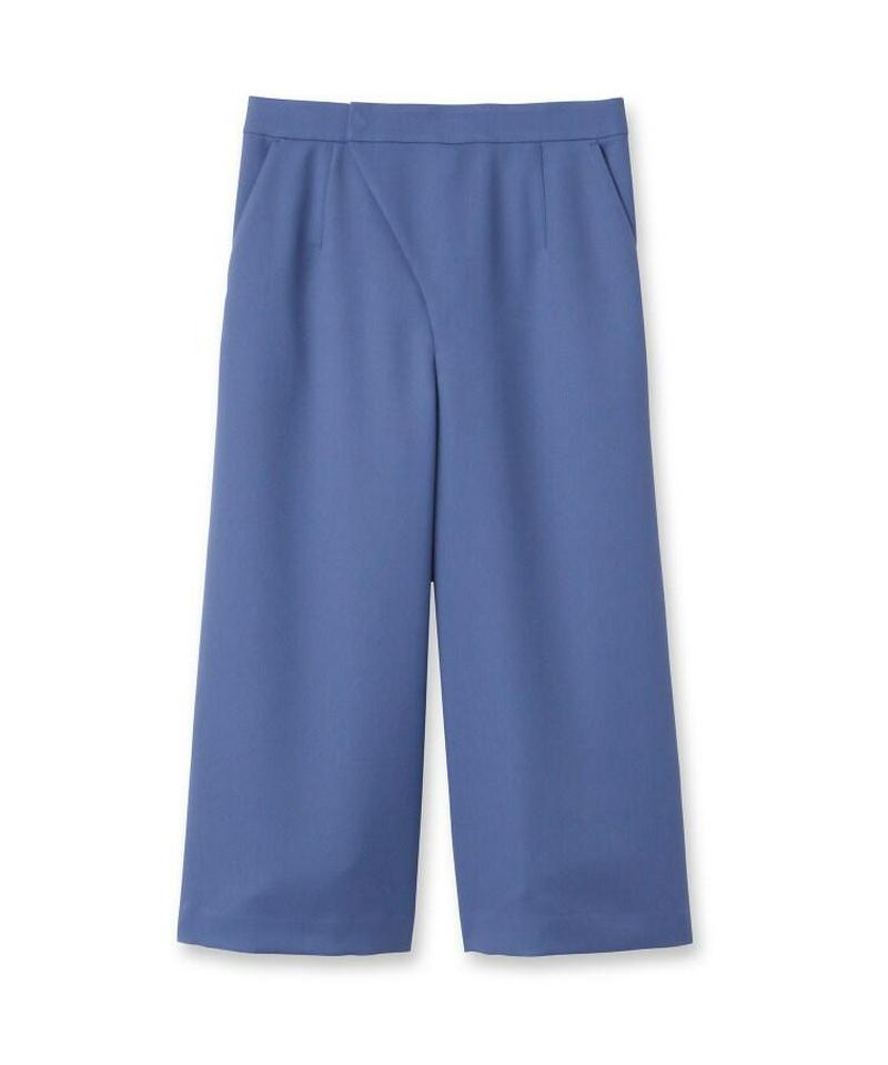 ウール混クロップドパンツ