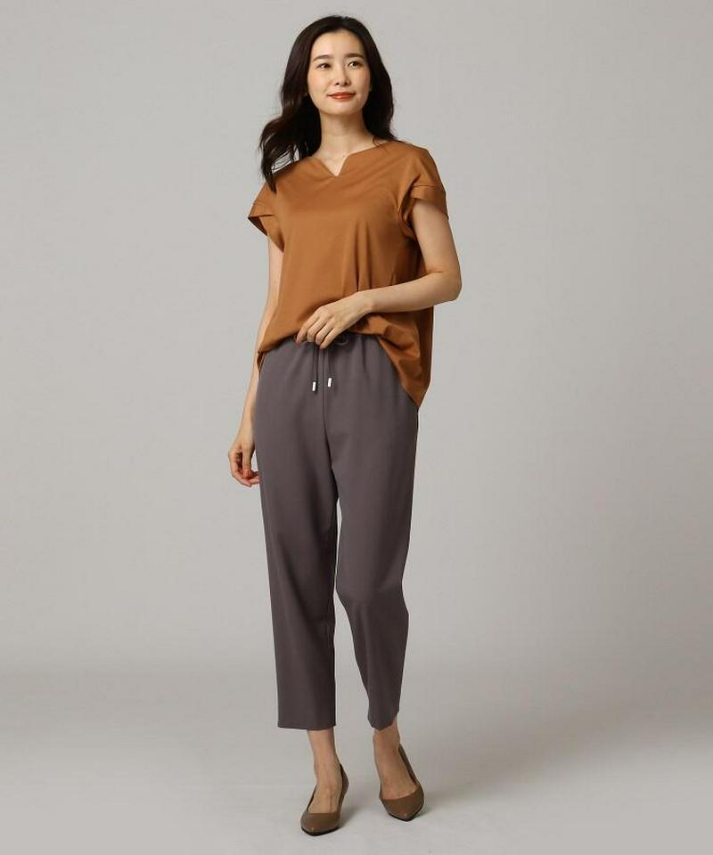 キーネックスムースプルオーバー