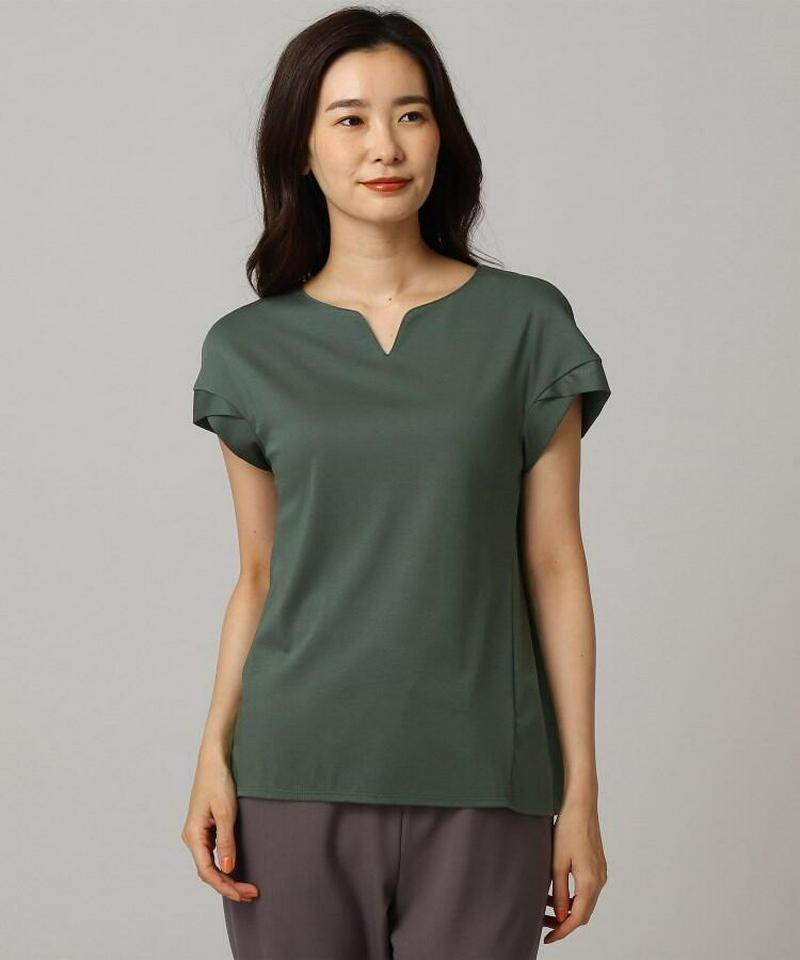 キーネックスムースプルオーバー