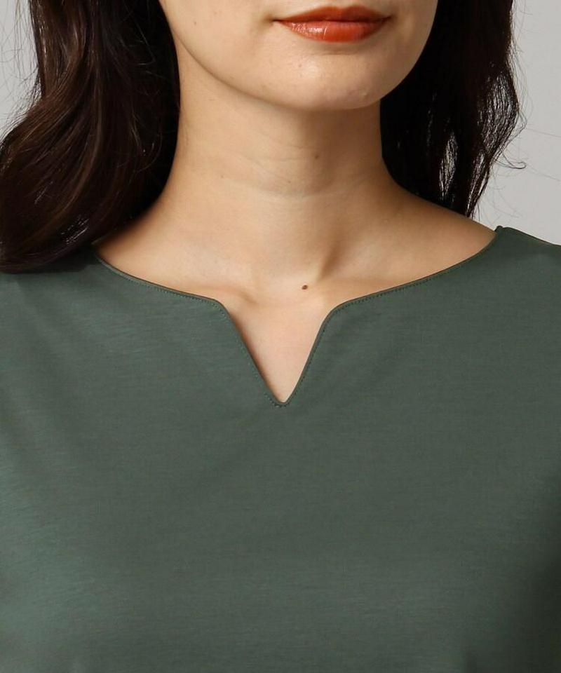 キーネックスムースプルオーバー