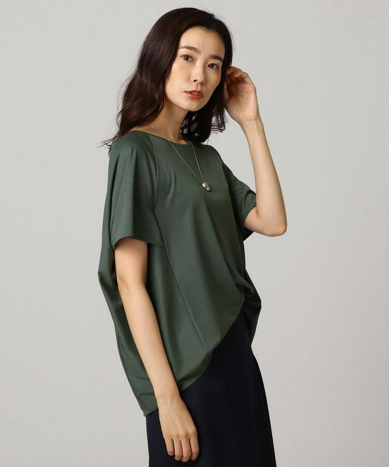 ケープスリーブスムースプルオーバー