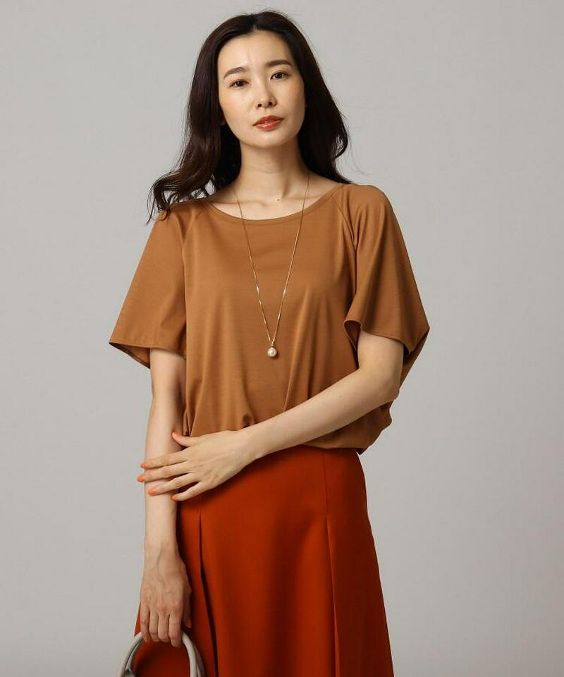 ケープスリーブスムースプルオーバー