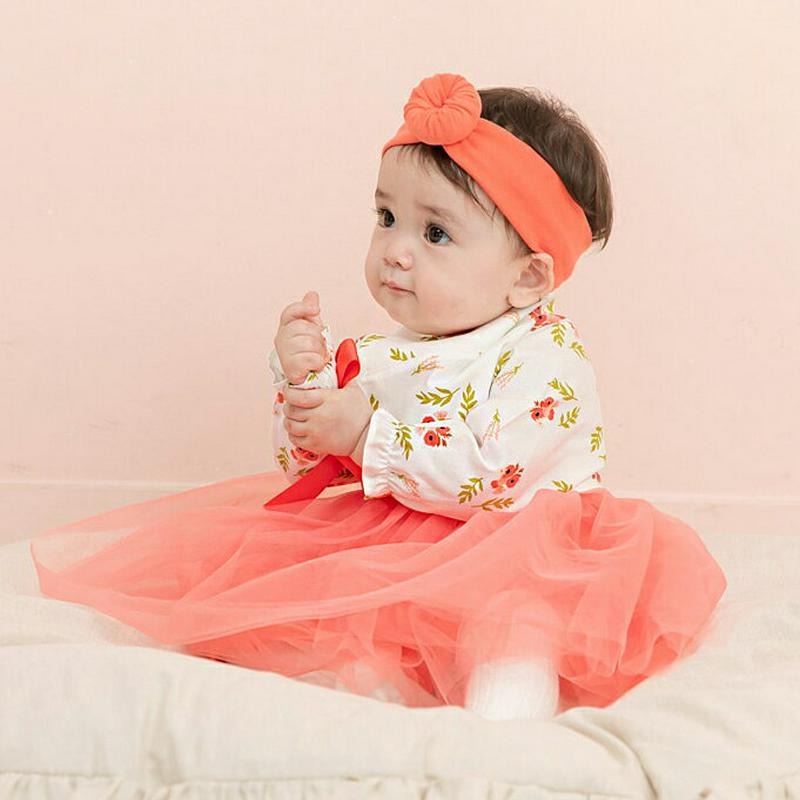 花柄トップ&チュールワンピース韓服SET・p005094 キッズ【0~2才】【set】【セットアップ セット setup 長袖 ロングワンピース 花柄 フラワー 韓服 チマチョゴリ ガーリー 女の子 ベビー プレゼント 韓国 韓国子供服 こども 子供服 こども服】【KIDS】
