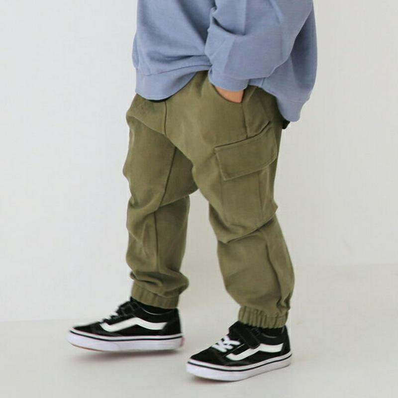 【新作10%OFF】カーゴポケットパンツ・u05308 キッズ【3~8才】【pt】【ボトムズ パンツ ズボン ロングパンツ 長ズ