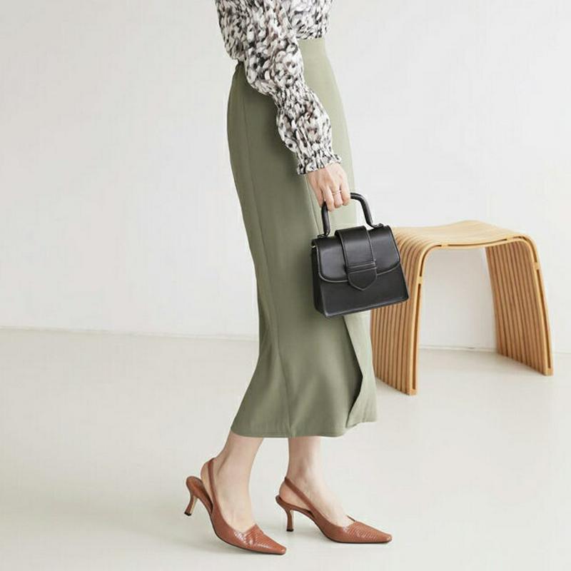 ダブルスリットスカート・全3色・b63849 レディース【sk】【スカート ロング ロングスカート スリット 単色 無地 シンプ