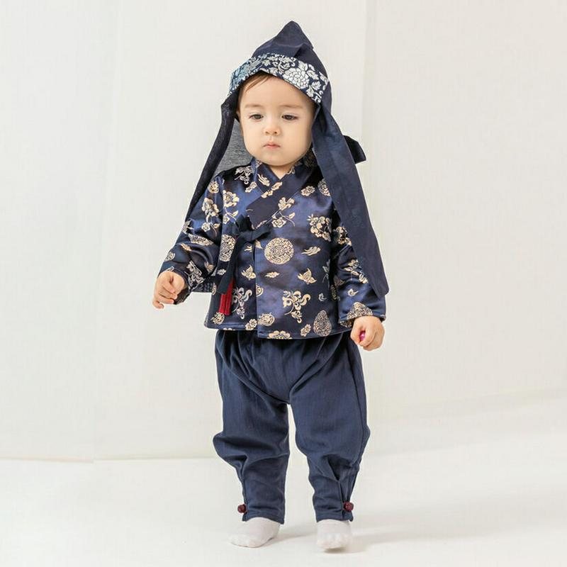 リボンタッセルパンツ韓服SET・p005122 キッズ【0~2才】【set】【セットアップ セット setup タッセル リボン 長袖 長ズボン パンツ 韓服 パジチョゴリ 上品 男の子 ベビー プレゼント 韓国 韓国子供服 子供 こども 子供服 こども服】【KIDS】
