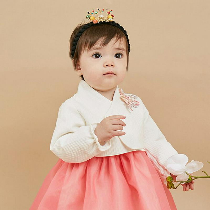 【送料無料】バイカラーワンピース韓服SET・p005065 キッズ【0~2才】【set】【セットアップ セット setup バイカラー ワンピース ロング丈 スリーブレス 韓服 チマチョゴリ 長袖 上品 ベビー プレゼント 韓国 韓国子供服 子供 こども 子供服 】【KIDS】