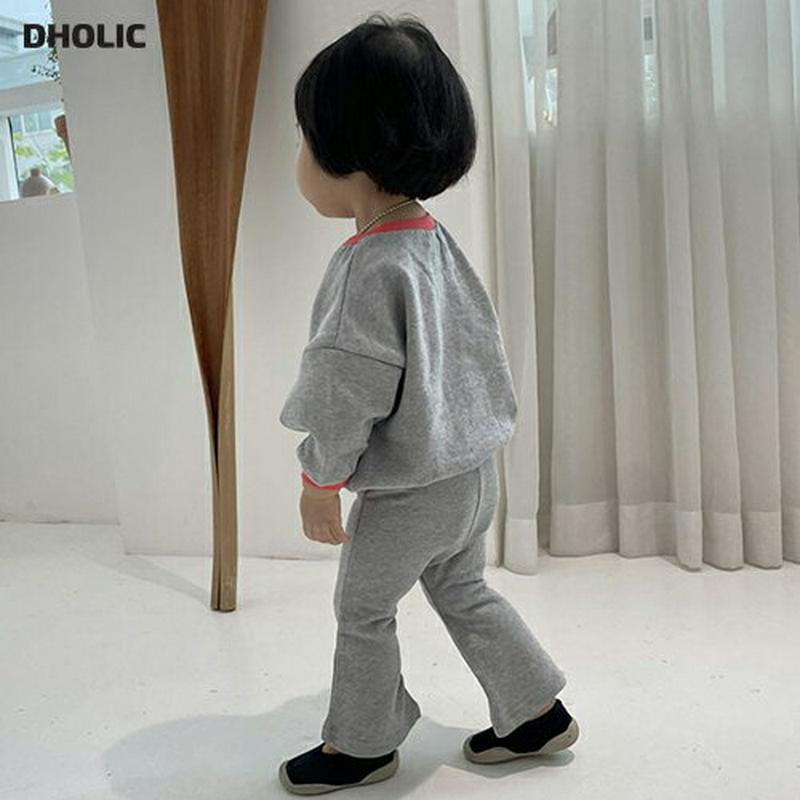 【新作10%OFF】コントラストスウェットSET・u05354 キッズ【3~8才】【set】【セットアップ セット setup 