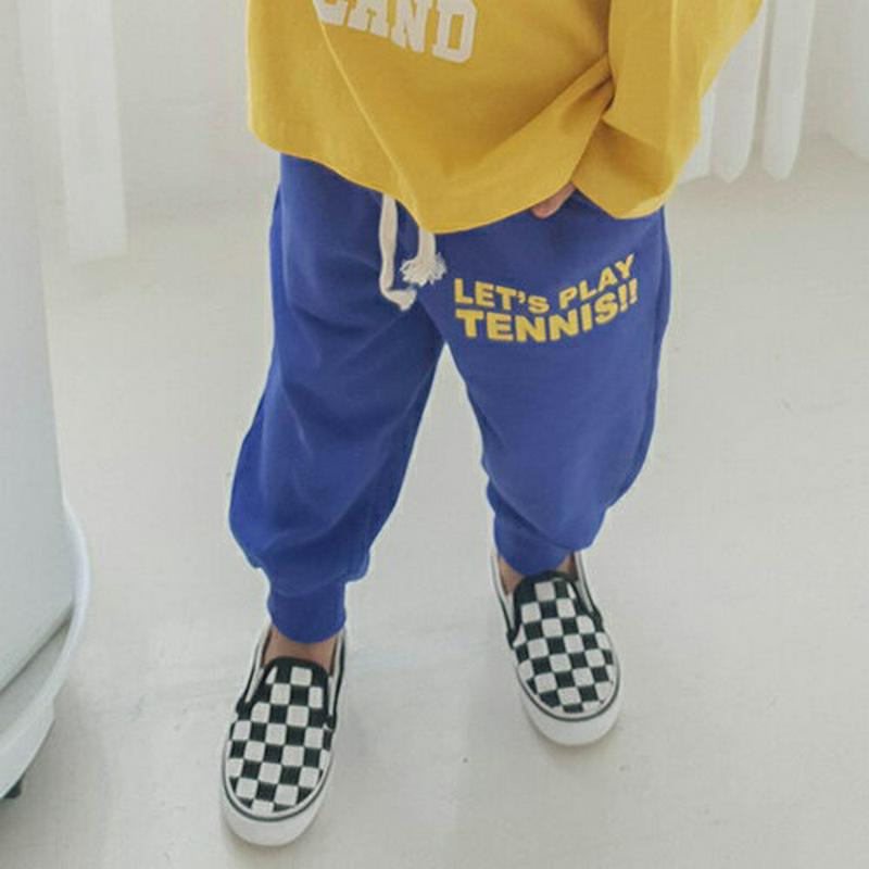 【新作10%OFF】英字スウェットパンツ・u05230 キッズ【3~8才】【pt】【ボトムズ パンツ ズボン ロングパンツ 長ズ