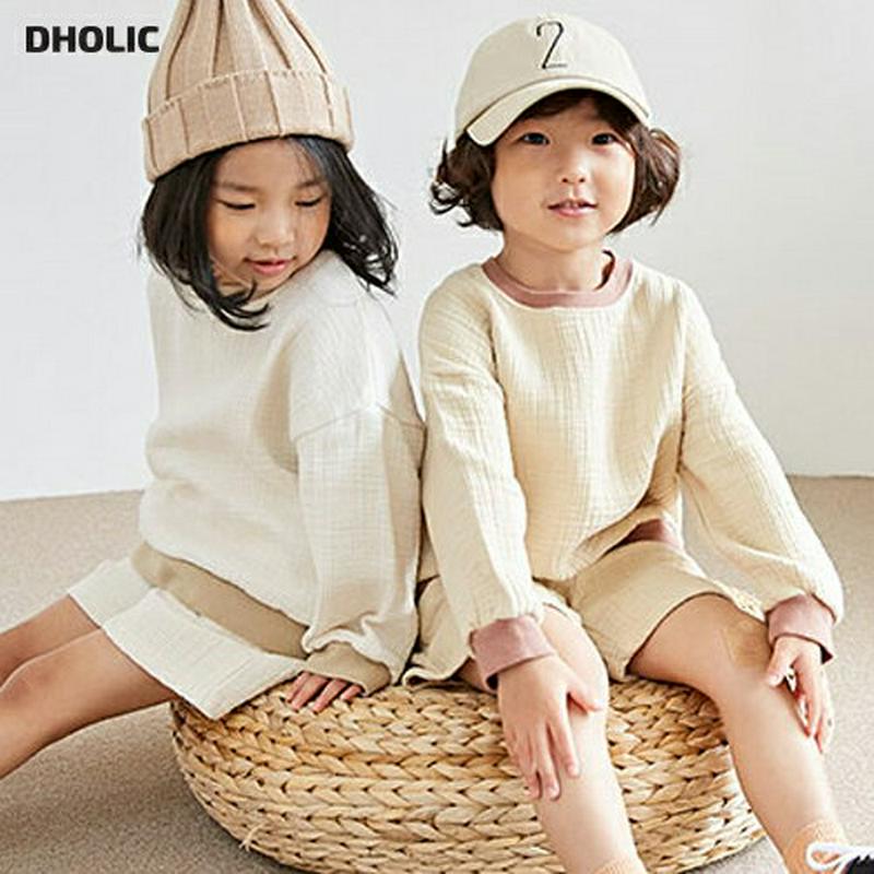 【新作10%OFF】リンクルコットン上下SET・u05277 キッズ【3~8才】【set】【セットアップ セット setup リ