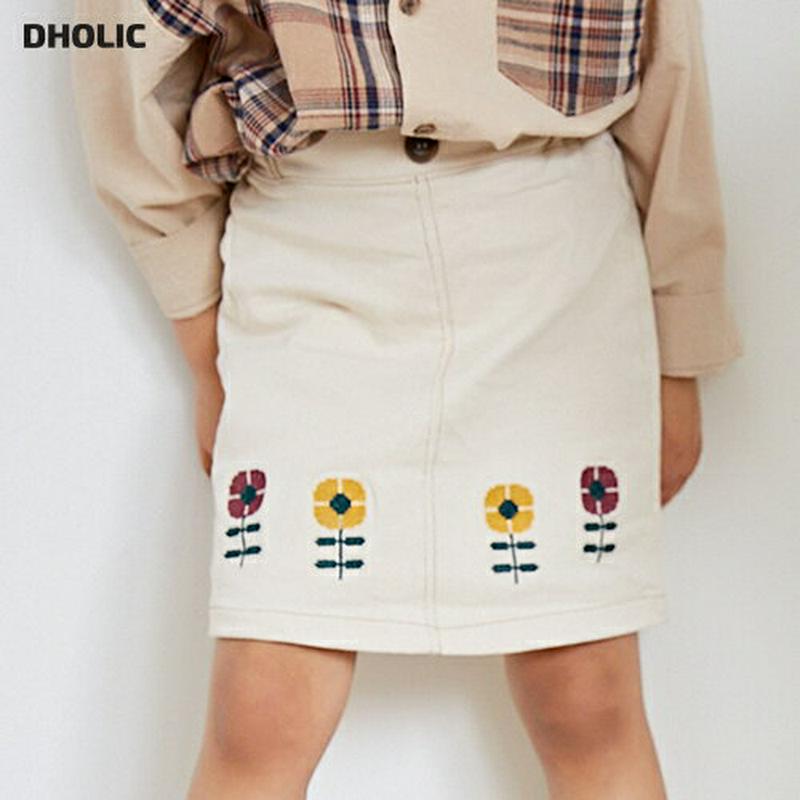 【新作10%OFF】チューリップ柄スカート・u05278 キッズ【3~8才】【sk】【ボトムズ スカート ショート丈 ミニ チュ