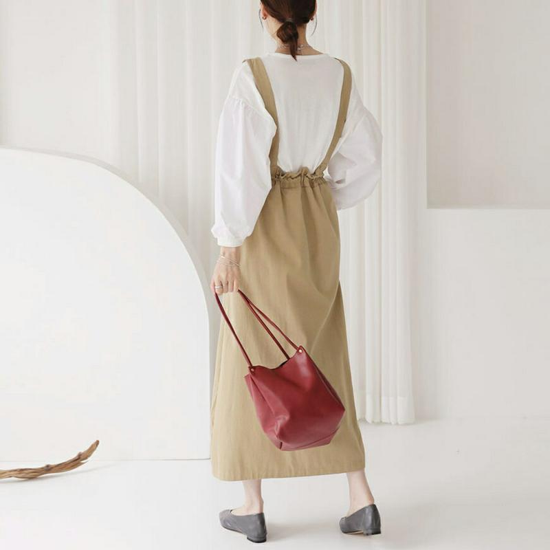 スクエアドロストワンピース・全3色・t63843 レディース【ops】【韓国 ファッション ワンピース ロング ロングワンピース