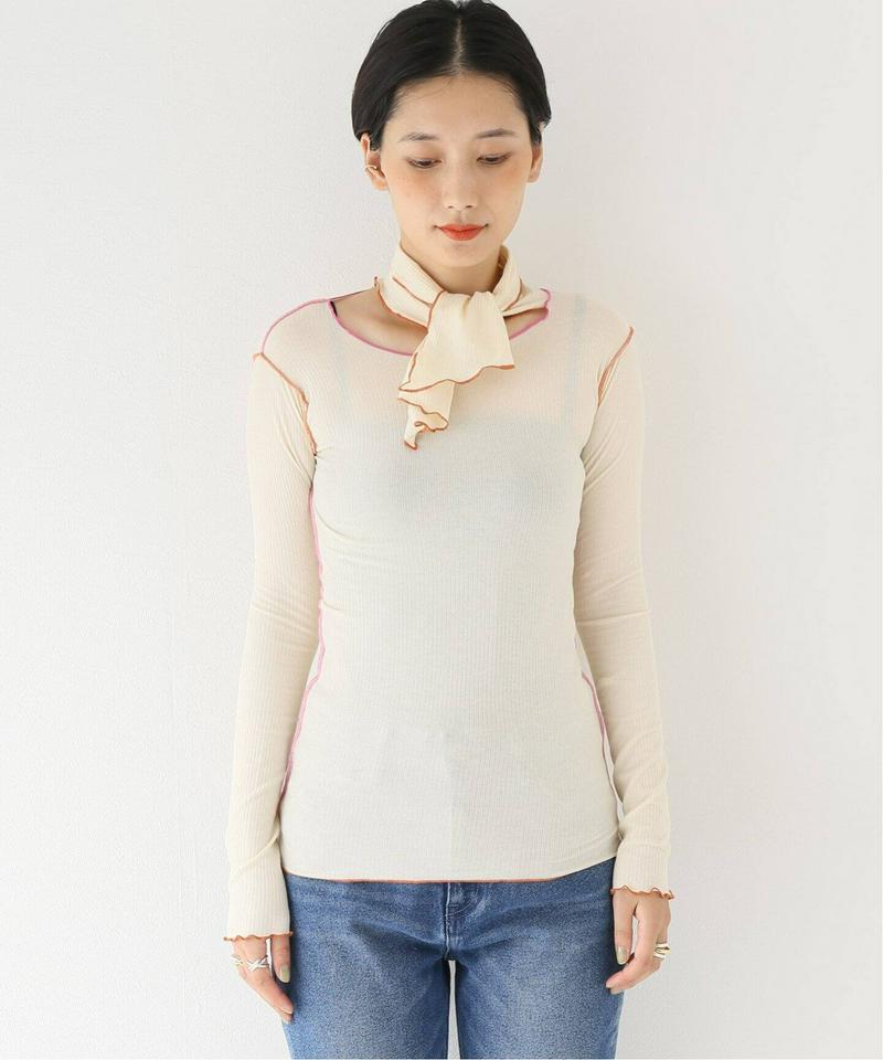 【BASERANGE/ベースレンジ】PAVA ロングスリーブ（JOURNAL STANDARD relume）