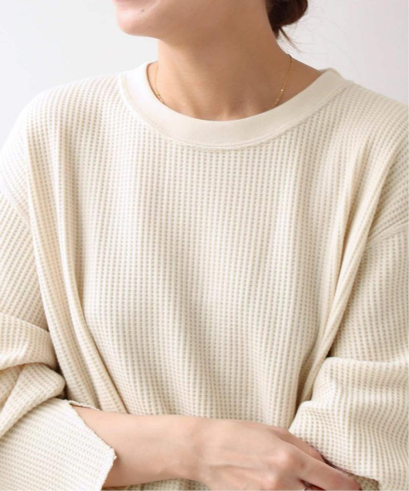 ワッフルオーバーサイズプルオーバー◆（JOURNAL STANDARD relume）