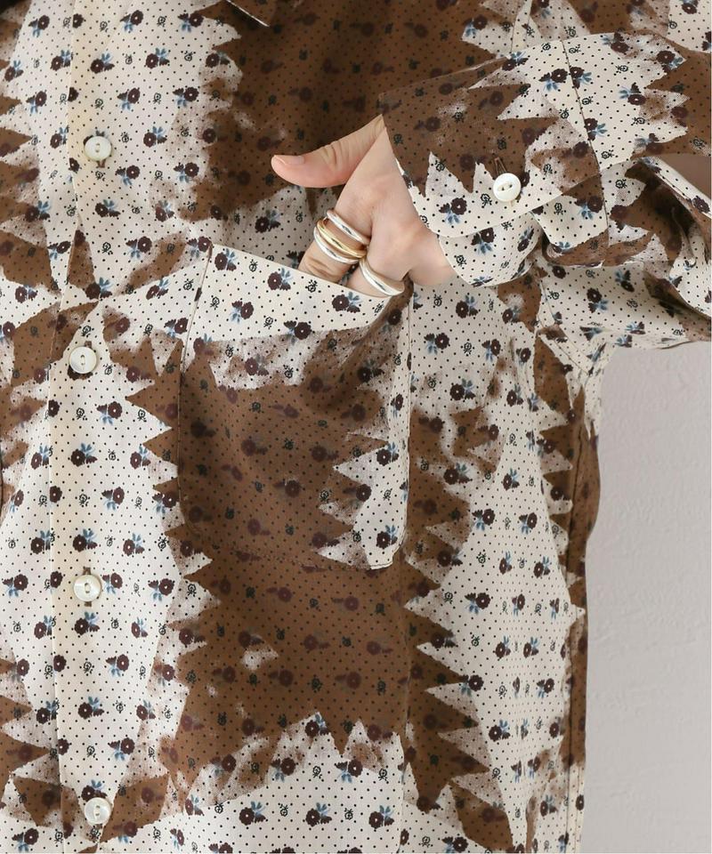 【NOMA t.d.】 FlowerQuilt SH：シャツ（JOURNAL STANDARD relume）