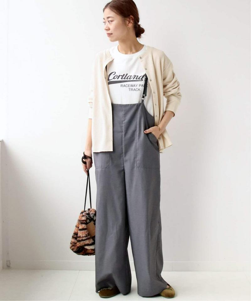 クルーネックワッフルカーディガン◆（JOURNAL STANDARD relume）